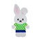 Cute Boy Bunny Sew or Iron on Patch product 1